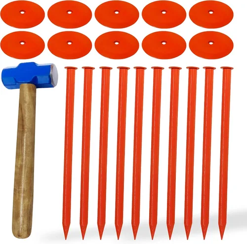 Vista 9 de FEBTECH - Marcador de tanque séptico - 2.7 x 10 pulgadas - Marcadores de línea adecuados para proteger tu tanque séptico y el límite de propiedad