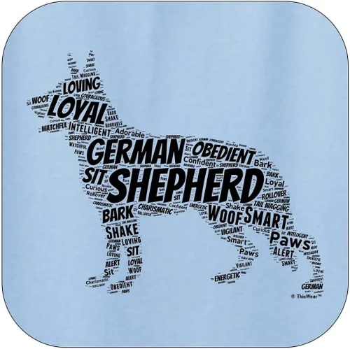 Vista 2 de Sudadera con capucha para perro, diseño de pastor alemán