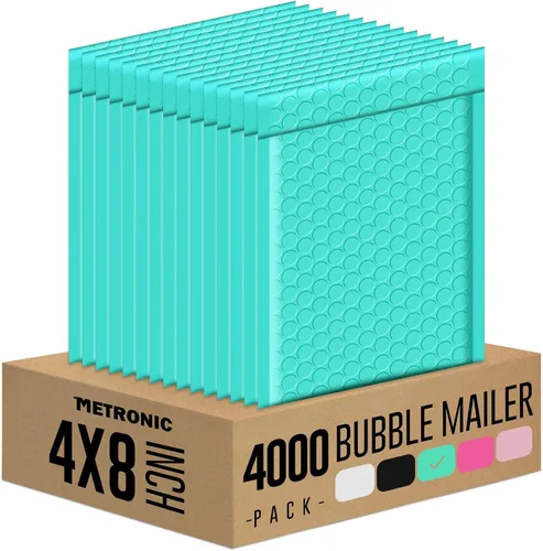 Vista 12 de Metronic Sobres de burbujas de 6 x 10 pulgadas, paquete de 100 sobres Azul