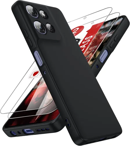 Vista 62 de LeYi Funda para Motorola Moto G Play 4G 2024: Funda para Moto G Play 4G 2024 con funda delgada y antiarañazos, silicona líquida a prueba de golpes