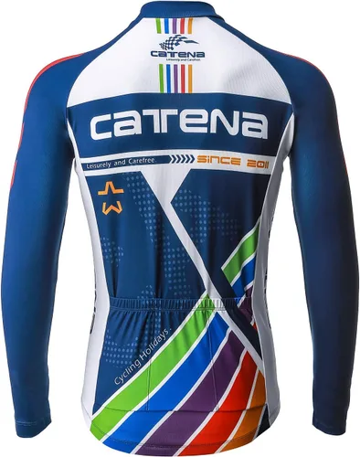 Vista 3 de Camiseta de ciclismo para hombre, manga corta, para correr, absorbe la humedad, camiseta deportiva para entrenamiento