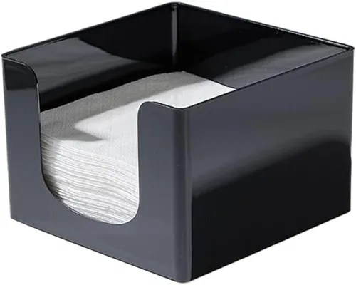 Vista 3 de 123Arts Servilleteros de plástico dispensadores de servilletas de plástico para decoración del hogar de restaurante