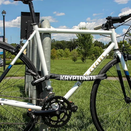 Vista 5 de Kryptonite Keeper 712 - Candado de cadena para bicicleta, 4 pies de largo, resistente, antirrobo, con llaves para bicicleta, motocicleta, scooter