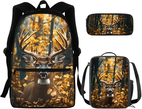 Vista 108 de FOR U DESIGNS Fuego baloncesto impreso niños escuela mochilas viaje mochila libro bolsa