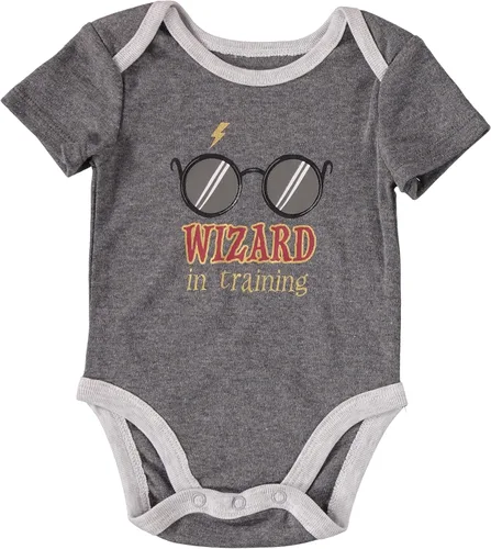 Vista 16 de Harry Potter Body de manga corta para bebé, paquete múltiple de regalo para bebé niña o niño, ropa de bebé