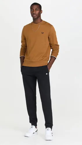 Vista 5 de Lacoste Joggers sólidos para hombre, Negro