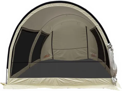 Vista 7 de Tiendas para acampar 4/6 persona grande malla ventanas impermeable familia tienda de campaña universal para fiesta al aire libre festival