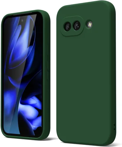 Vista 50 de oakxco para Google Pixel 6A Funda de teléfono de silicona líquida, diseño estético lindo y delgado para mujer y niña, cubierta de gel suave, lisa