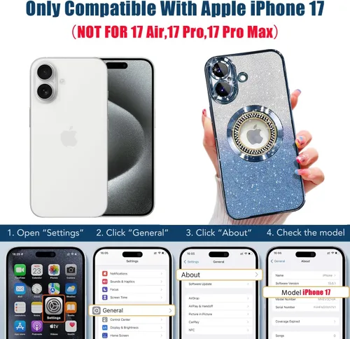 Vista 66 de Misscase Funda magnética con purpurina para iPhone 11 compatible con MagSafe, protección completa, delgada, a prueba de golpes, antiarañazos