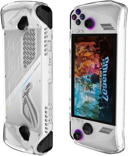 Vista 6 de Funda protectora transparente compatible con ROG Ally de 7 pulgadas, funda de TPU suave 2023, funda de TPU suave, funda de preocción completa