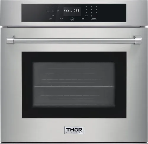 Vista 2 de THOR Kitchen Horno de pared de convección eléctrico profesional de 30 pulgadas en acero inoxidable - Modelo HEW3001