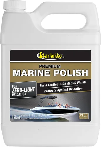 Vista 6 de STAR BRITE Esmalte marino de alta calidad, máxima protección UV y acabado de alto brillo, los inhibidores UV dejan de decolorar, tizar y oxidar