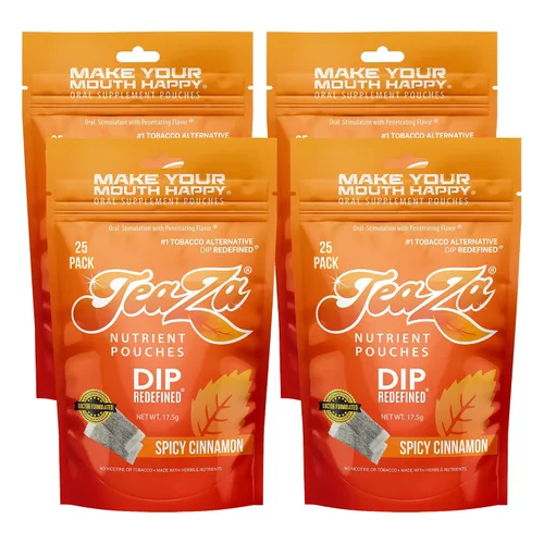 Vista 11 de Teaza Bangin' - Bolsas energéticas de hierbas alternativas al tabaco sin nicotina, bolsas de inmersión saludables para tabaco, sabor prémium a