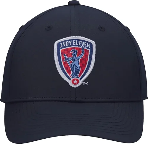 Vista 9 de Icon Sports Official USL Soccer Club Adjustable Cap - Unisex Adult negro (93CP-Black)
