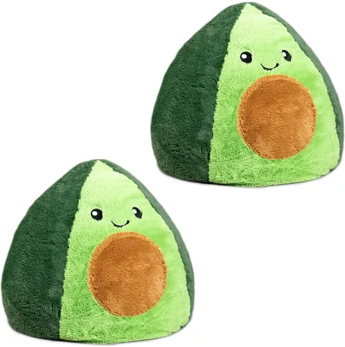 Vista 33 de Big Joe Avocado PlushiPals - Silla de puf súper suave para niños, ultra suave mezcla de poliéster y peluche, 2.5 pies recargable 2.5 feet