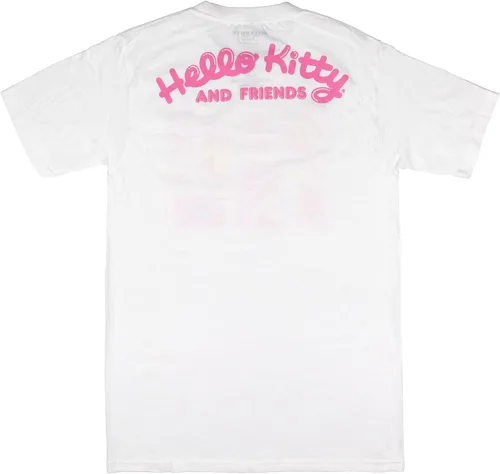 Vista 7 de Hello Kitty And Friends - Camiseta con diseño de cuadrícula para mujer