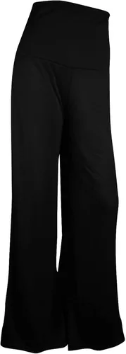 Vista 4 de Ozmmyan Pantalones sueltos de cintura alta y pierna ancha para mujer, leggings de yoga, pantalones casuales para gimnasio, pantalones de yoga