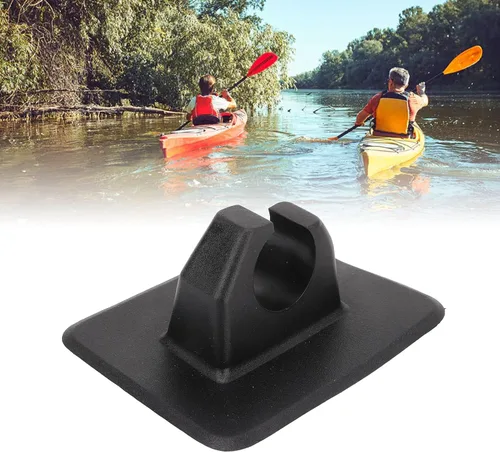 Vista 6 de Clips de soporte de paleta de kayak, 5 unids kayak remo clips de plástico inflable barco paddle titular clip Keeper