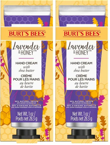 Vista 15 de Burt's Bees Crema de manos de lavanda y miel con manteca de karité, 1 onza (el paquete puede variar)