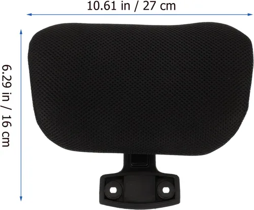 Vista 6 de Tofficu 1 juego de reposacabezas ajustable para computadora, cojín para silla de cuello, almohada para silla de trabajo, silla de computadora