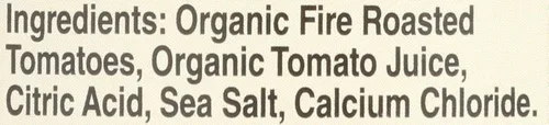 Vista 3 de Muir Glen Tomates orgánicos en cubitos tostados al fuego, 14.5 onzas