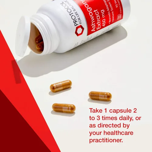 Vista 2 de PROTOCOL FOR LIFE BALANCE Extracto de ASHWAGANDHA 450MG 90 VCAPS