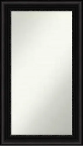 Vista 131 de Amanti Art Espejo personalizado, espejo de baño negro puente, espejo de pared o espejo de tocador de baño sobre el fregadero (26 x 26 pulgadas)