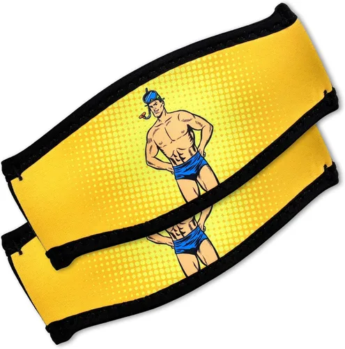 Vista 19 de Correas para máscara de buceo - Funda de neopreno para máscaras de buceo y esnórquel