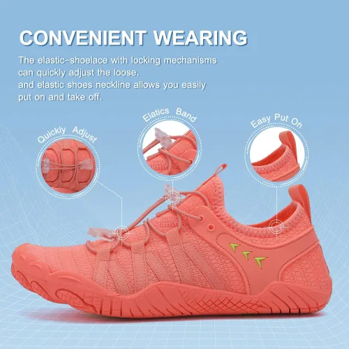 Vista 6 de Zapatos de agua para mujeres, hombres, zapatos de playa para mujeres, zapatos de natación, zapatos de piscina, zapatos de río, zapatos de secado
