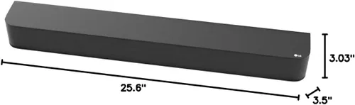 Vista 2 de Barra de sonido LG Soundbar SK1 de 2.0 canales Compacta con Bluetooth