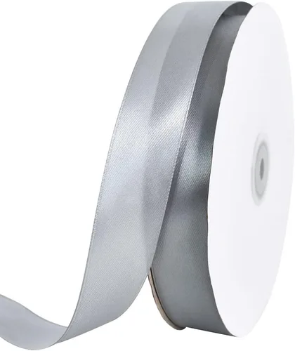 Vista 22 de TONIFUL 1-1/2 Pulgadas (40mm) x 100 Yardas Cinta de Satén Rosa Bebé Ancha de Tela Sólida para Envolver Regalos, Cinta para Silla, Día de San