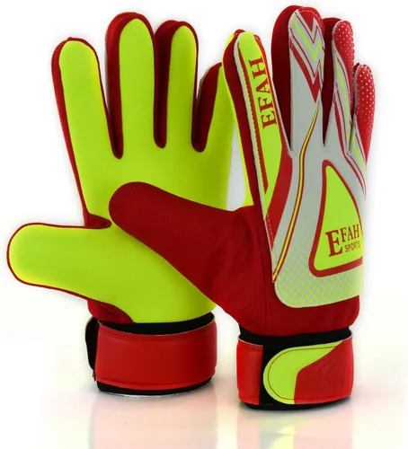 Vista 11 de Guantes de portero de fútbol para niños y jóvenes, guantes de portero de fútbol con agarres fuertes