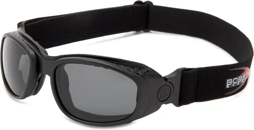 Vista 8 de Bobster SL3096 Sport and Street Prescription Ready - Gafas de sol, montura negra, 3 lentes (ahumadoámbar y transparente), talla única