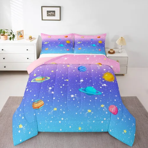 Vista 65 de Erosebridal Edredón de Gatos Lindos para Niños con Líneas de Arcoíris Neón, Juego de Ropa de Cama Individual para Niñas, Niños y Adolescentes, Gatos