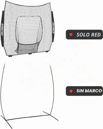 Vista 6 de 6'x6' Baseball Softball Replacement Net (NET ONLY)