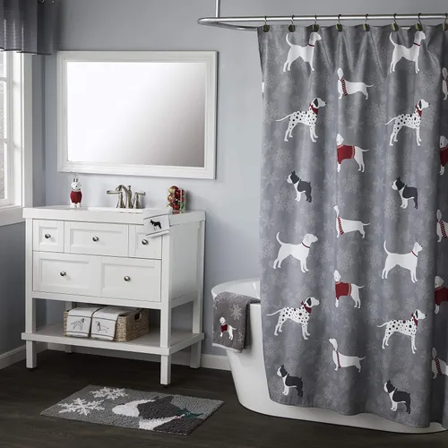 Vista 10 de SKL Home Vern Yip by Fa La La - Alfombra para perros, color gris