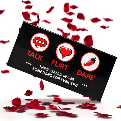 Vista 7 de Juego divertido y romántico para parejas: Juego de cajas de noche con iniciadores de conversación, juegos de fantasía – Elige entre las tarjetas