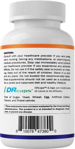 Vista 9 de Vitamatic Lactobacillus Rhamnosus 5 mil millones por cápsula DR (10 mil millones por 2 cápsulas) – 60 unidades – Apoyo digestivo avanzado e