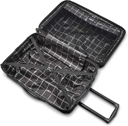 Vista 3 de AMERICAN TOURISTER Moonlight Hardside - Equipaje expandible con ruedas giratorias, Mármol negro), 92507-D773