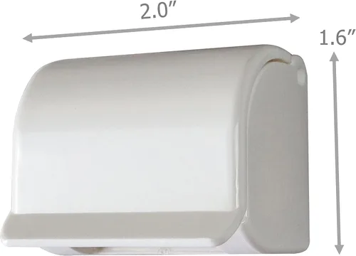 Vista 2 de EIKS Paquete de 2 soportes para maquinilla de afeitar, soportes de pared autoadhesivos para baño, ducha, mesa