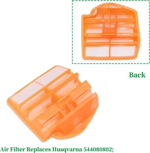 Vista 4 de Carburador C1M-EL37B con filtro de aire 544080802 que reemplaza a ZAMA C1M-EL37B, 506450401, 531215601 para Husqvarna 445, 445II, 445EII, 450