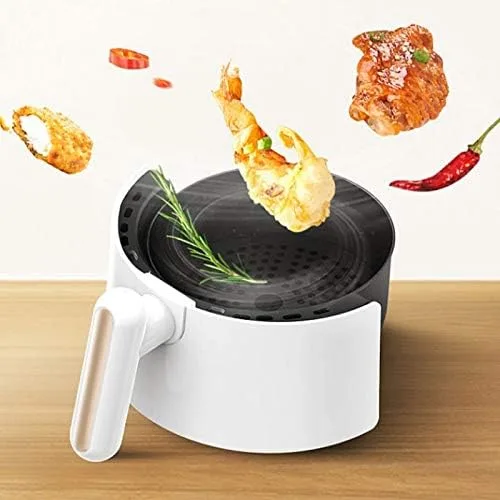 Vista 6 de Personal Compact Space Saving Electric Hot Air Fryer Oil-Less Cooker, Temp/Timer