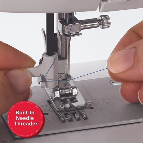 Vista 6 de SINGER Máquina de coser SM024 con kit de accesorios incluido, 24 puntadas, simple e ideal para principiantes
