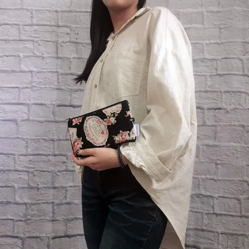 Vista 4 de Tainada Bolso de mano para teléfono para mujer, con doble cremallera, cartera para iPhone 15 Pro Max, 15 Plus, Samsung S23+