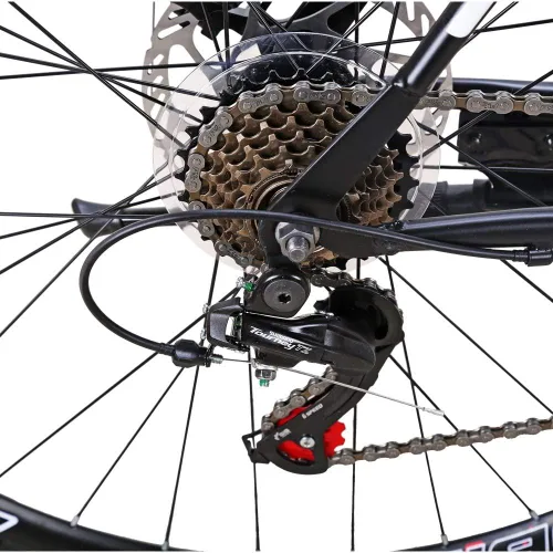 Vista 8 de EUROBIKE Bicicleta de carretera 700C Ruedas 19.3 in Marco para hombres y mujeres Bicicleta de carreras