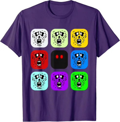 Vista 86 de Camiseta Zombie Rush Zombies Negro