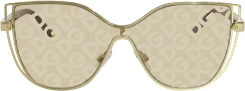 Vista 2 de Dolce&Gabbana DG2236 - Gafas de sol 0202-28 -, marrón claro Tampo D&g Silver DG2236-02-02-28