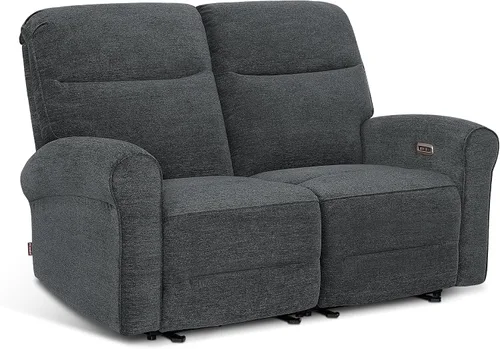 Vista 19 de MCombo Sofá reclinable eléctrico Hugger de pared de 87.8 pulgadas, sofá reclinable triple de 3 asientos con puertos USB, sofá reclinable con brazo