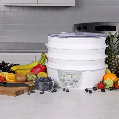Vista 8 de Deshidratador eléctrico de alimentos Presto (06301), talla única , Blanco