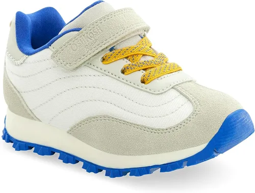 Vista 6 de OshKosh B'Gosh Tenis Santana unisex para niños, AzulBlanco